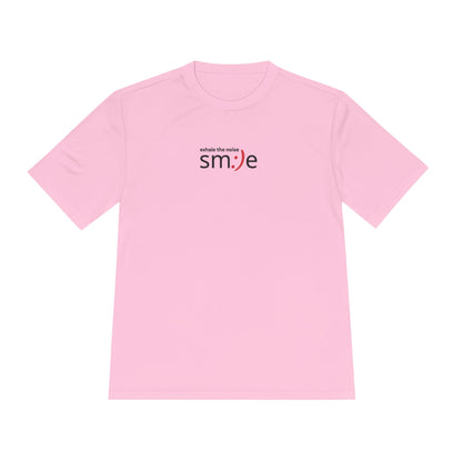 Smile Moisture-Wicking Tee — "Exhale the Noise" | Sport-Tek ST350