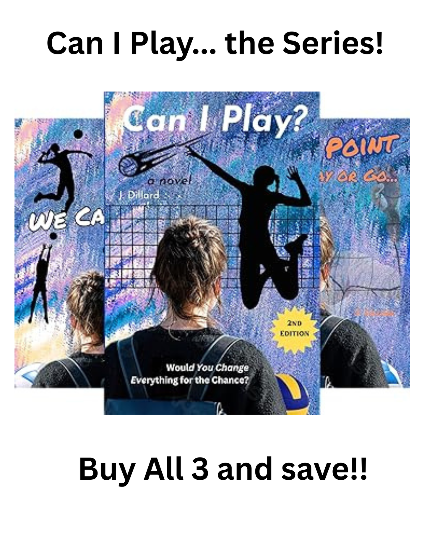 Can I Play? Complete 3-Book Series Bundle | Volleyball Journey | sm:)e Collection