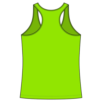 Volleyball Splash Women's Racerback Tank - "The Ball Never Lies"- Moisture wicking