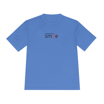 Smile Moisture-Wicking Tee — "Exhale the Noise" | Sport-Tek ST350