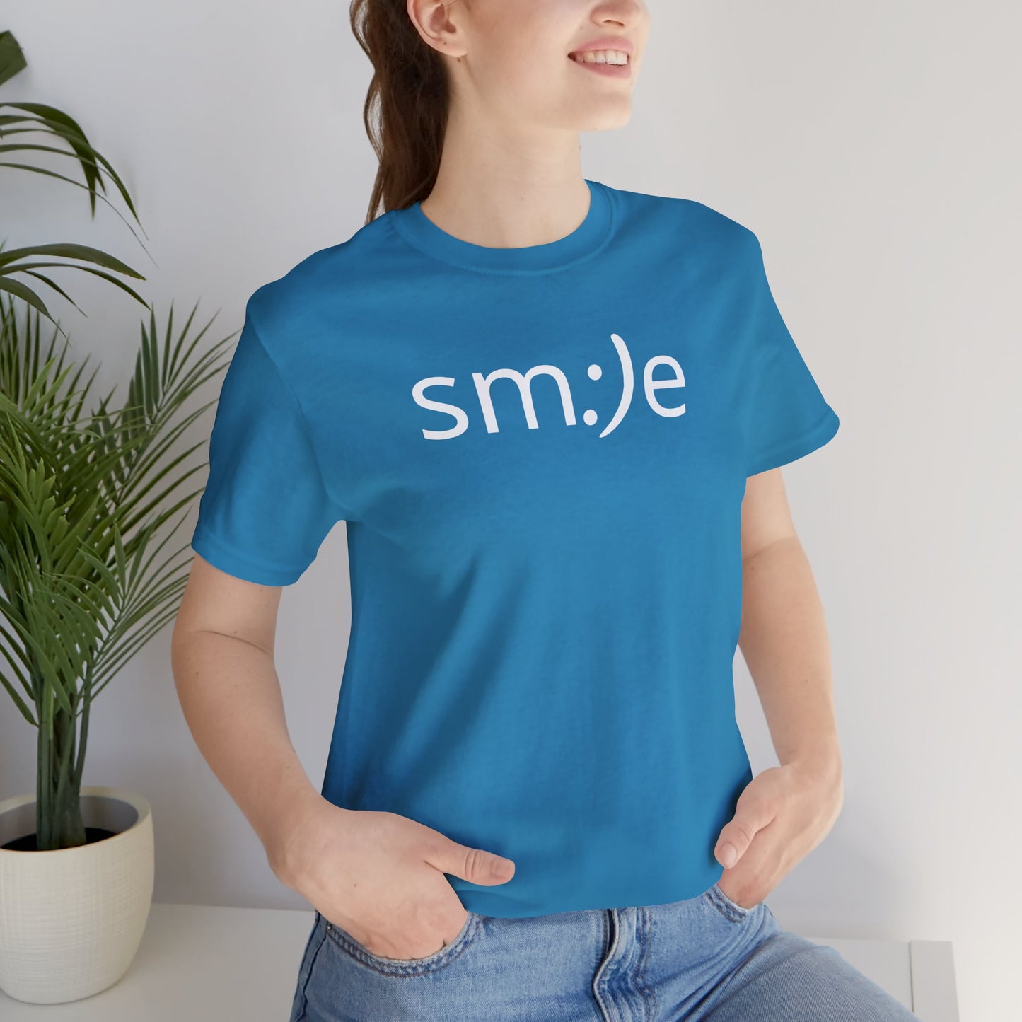sm:)e Unisex Jersey Short Sleeve Tee | Fun Graphic Streetwear | Summer Statement Gift