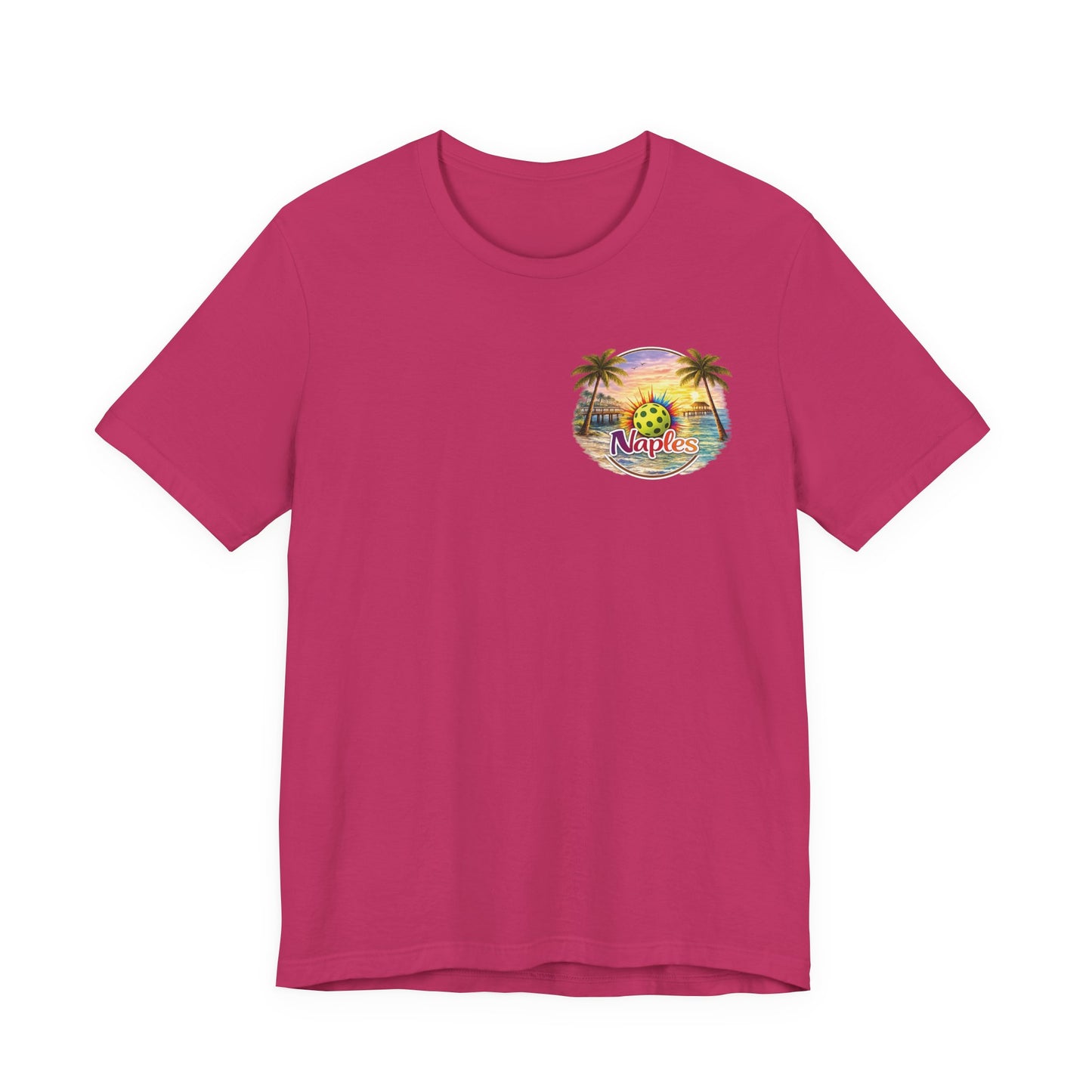I Got Pickled in Naples — Front & Back Pickleball Tee | sm:)e