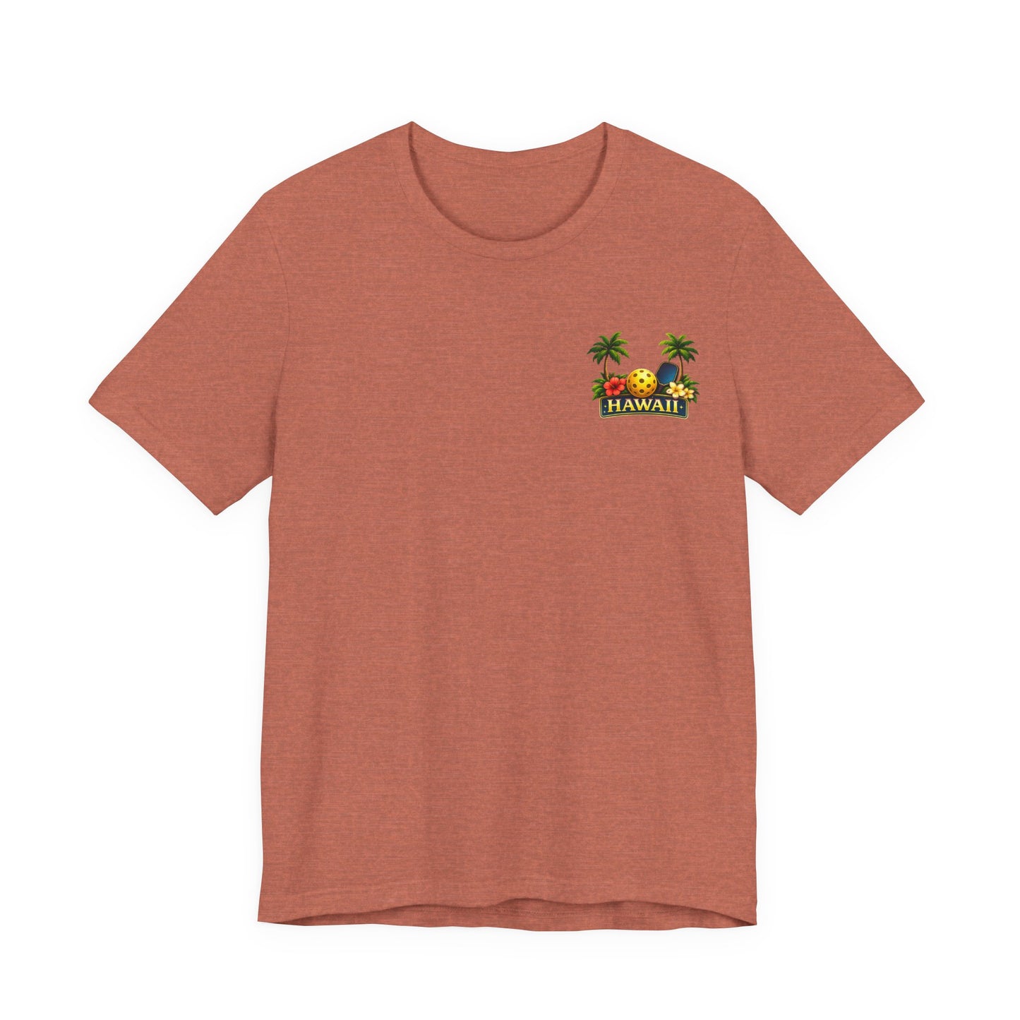 Hawaii Sunset Pickleball Tee | Tropical Beach Graphic T-Shirt