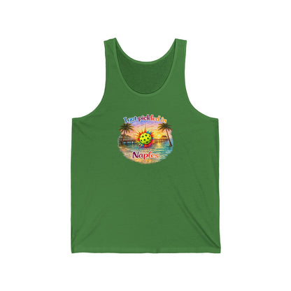 Naples Pickleball Sunset Tank — "I got pickled in Naples"