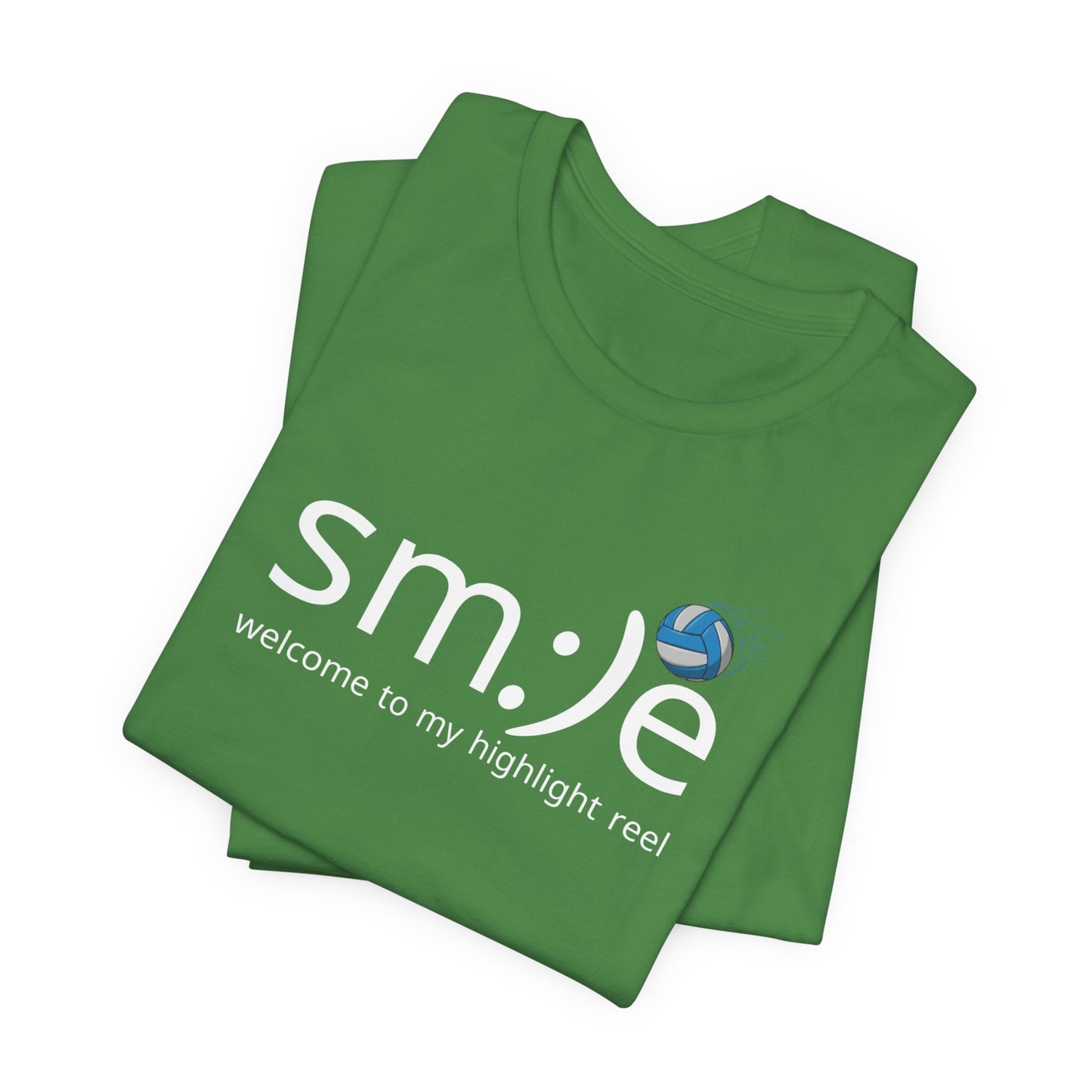sm:)e Welcome to My Highlight Reel Volleyball Tee | Athletic Confidence Streetwear | Court Champion Jersey
