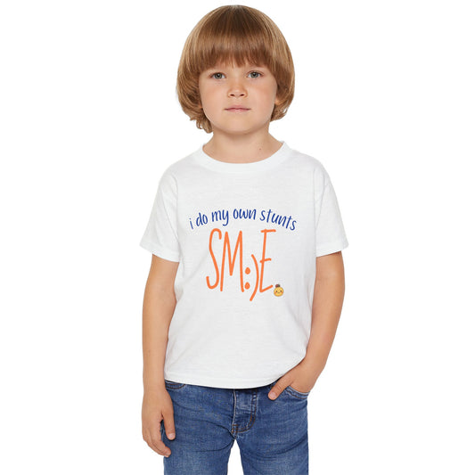 sm:)e I Do My Own Stunts Toddler Tee | Cute Kids Streetwear | Funny Mom Gift