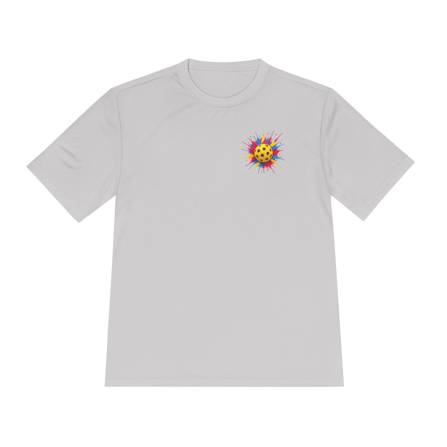 Pickleball Tee — “No 'Sorry's' in Pickleball” Moisture-Wicking Athletic Shirt