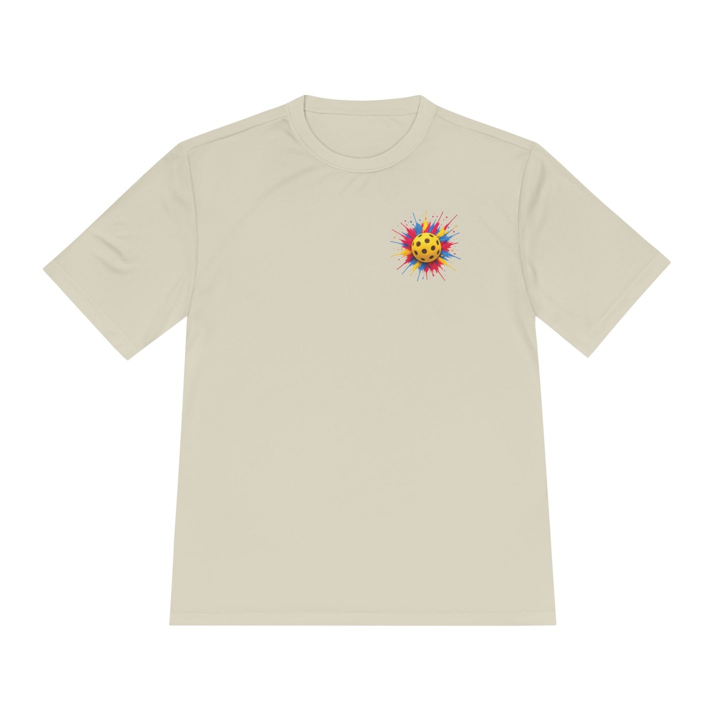 Pickleball Tee — “No 'Sorry's' in Pickleball” Moisture-Wicking Athletic Shirt