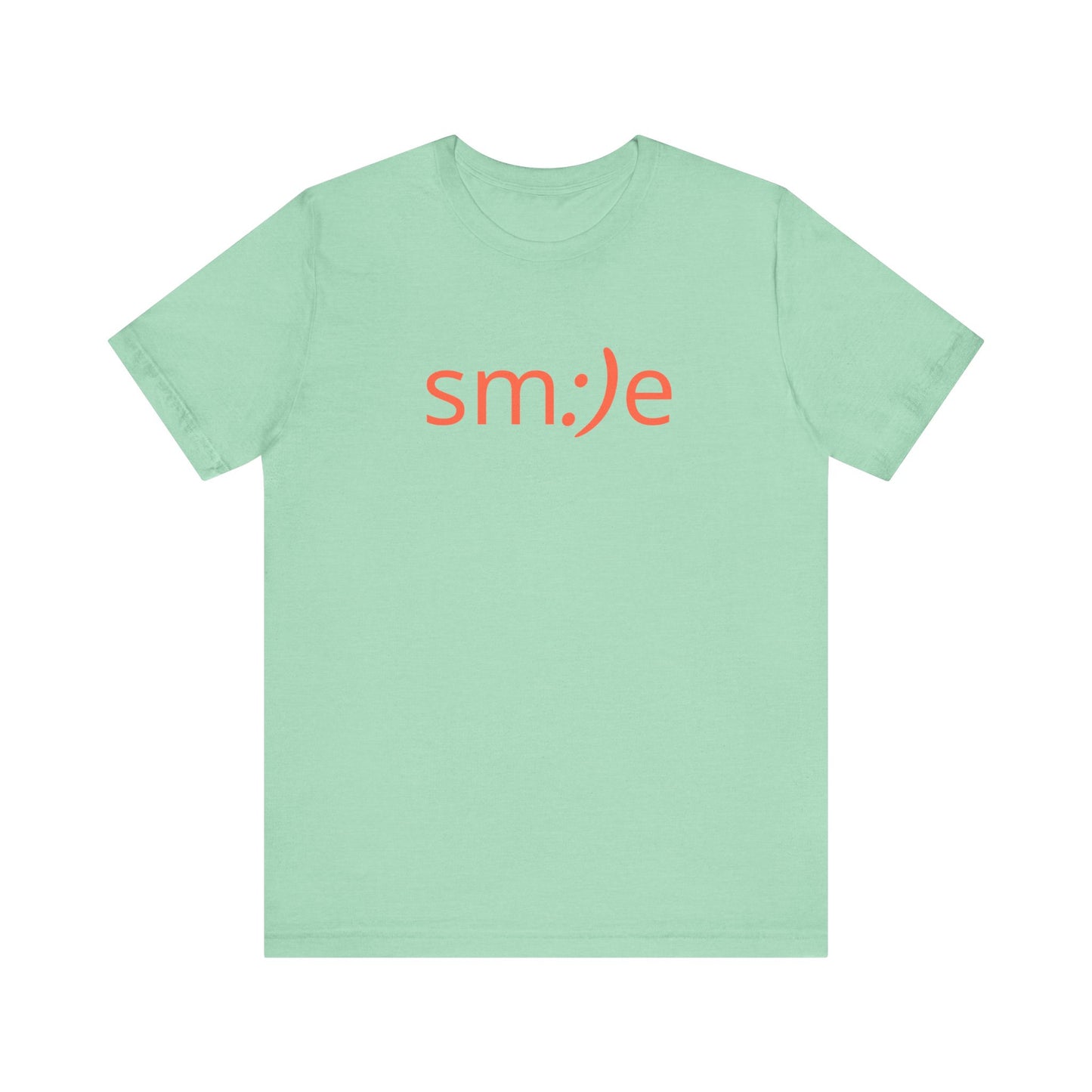 sm:)e Smile T-Shirt | Positive Vibes Streetwear | Unisex Summer Statement Gift
