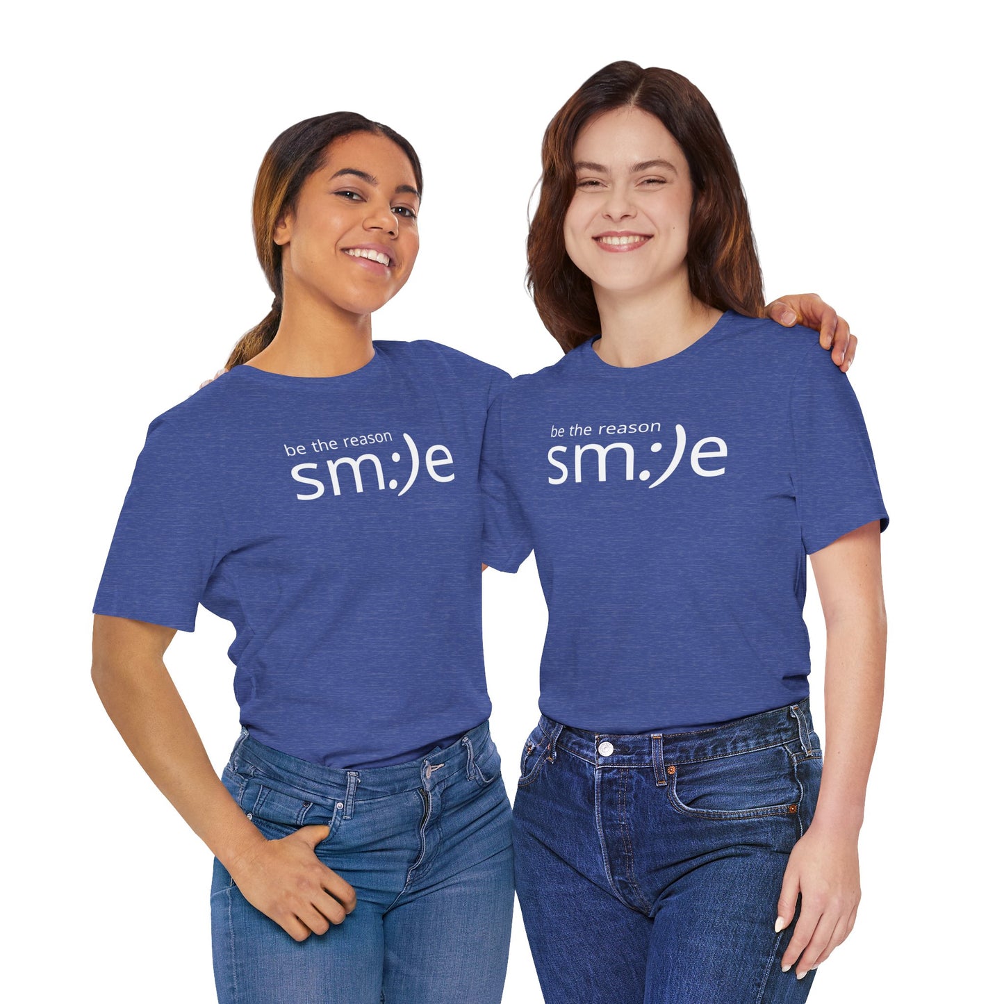 Be the Reason sm:)e T-Shirt - Positive Vibes Streetwear, Motivational Gift, Confidence Booster