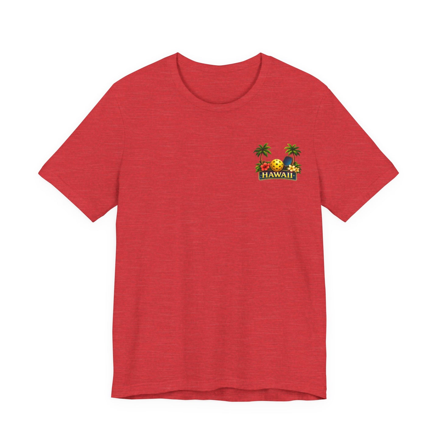 Hawaii Sunset Pickleball Tee | Tropical Beach Graphic T-Shirt