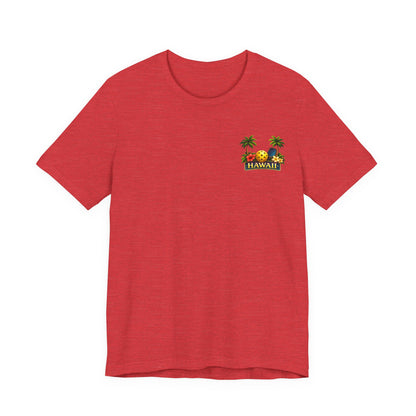 Hawaii Sunset Pickleball Tee | Tropical Beach Graphic T-Shirt
