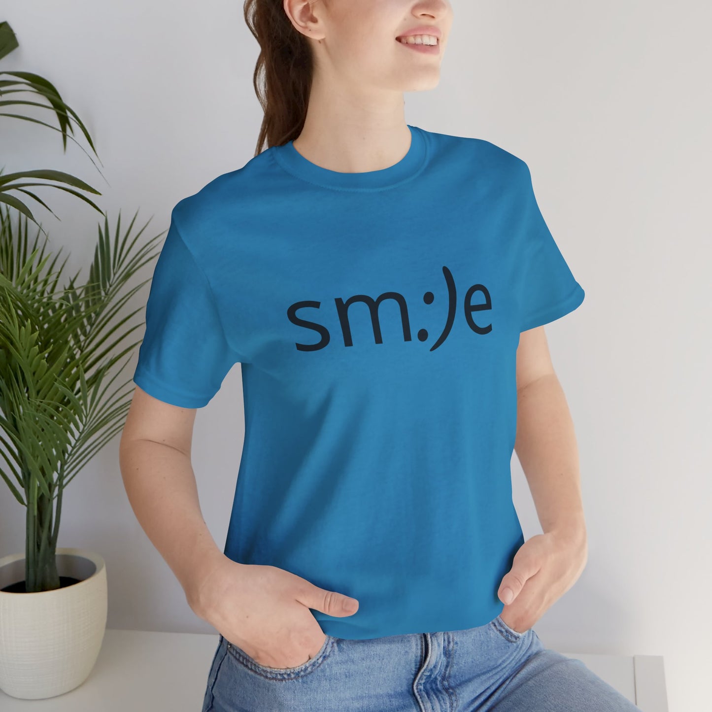 sm:)e Unisex Tee | Personal Statement Streetwear | Happy Confidence Gift