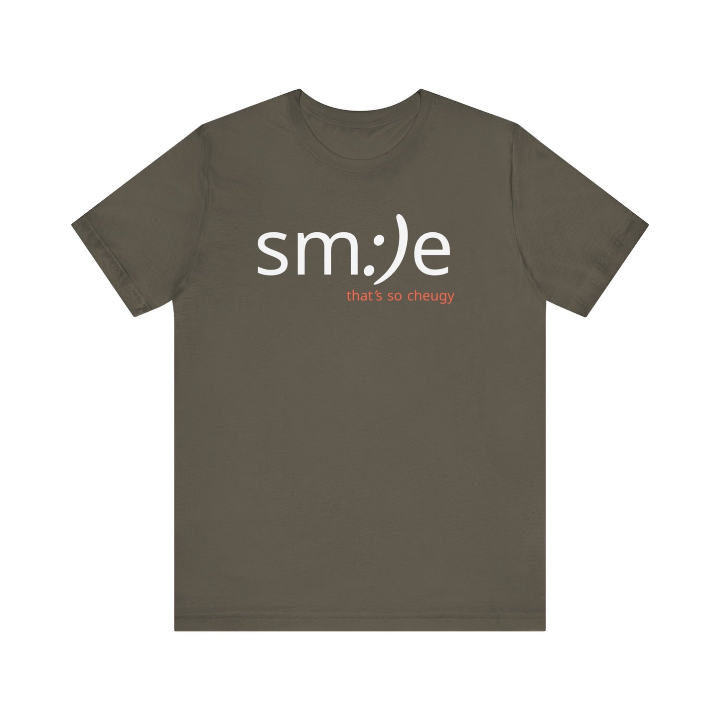 sm:)e That's So Cheugy Tee - Ironic Streetwear, Unisex Statement Shirt, Gen Z Humor, Confidence Booster