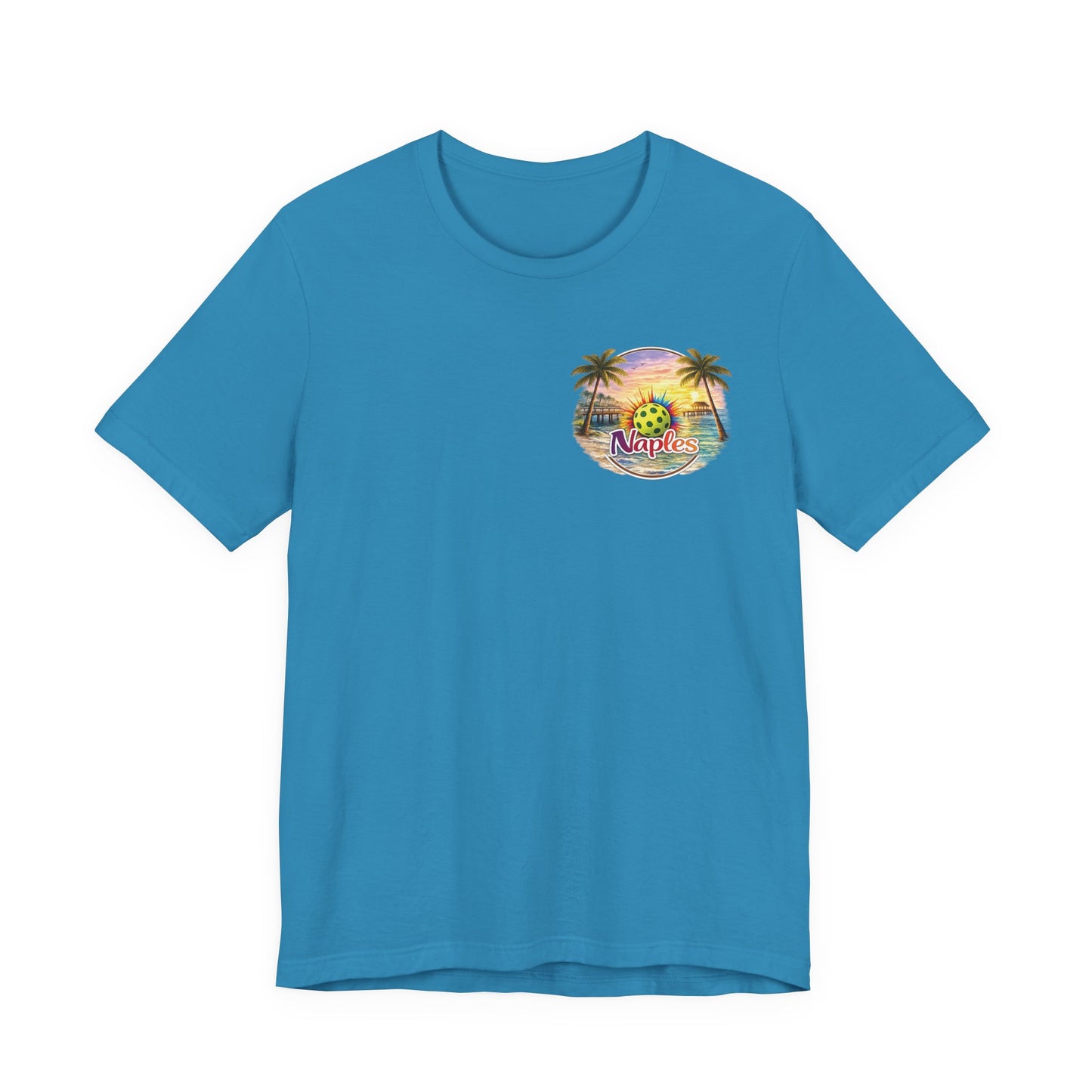 I Got Pickled in Naples — Front & Back Pickleball Tee | sm:)e