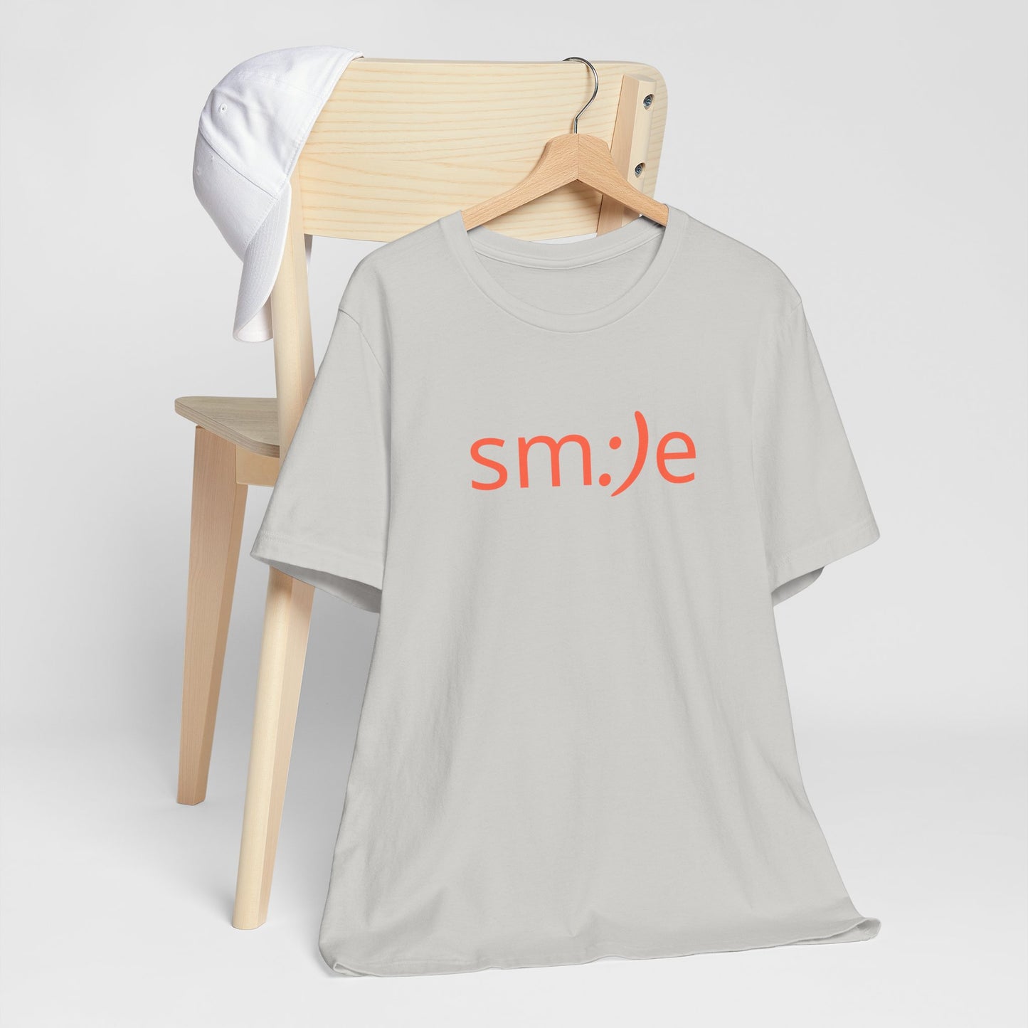 sm:)e Smile T-Shirt | Positive Vibes Streetwear | Unisex Summer Statement Gift