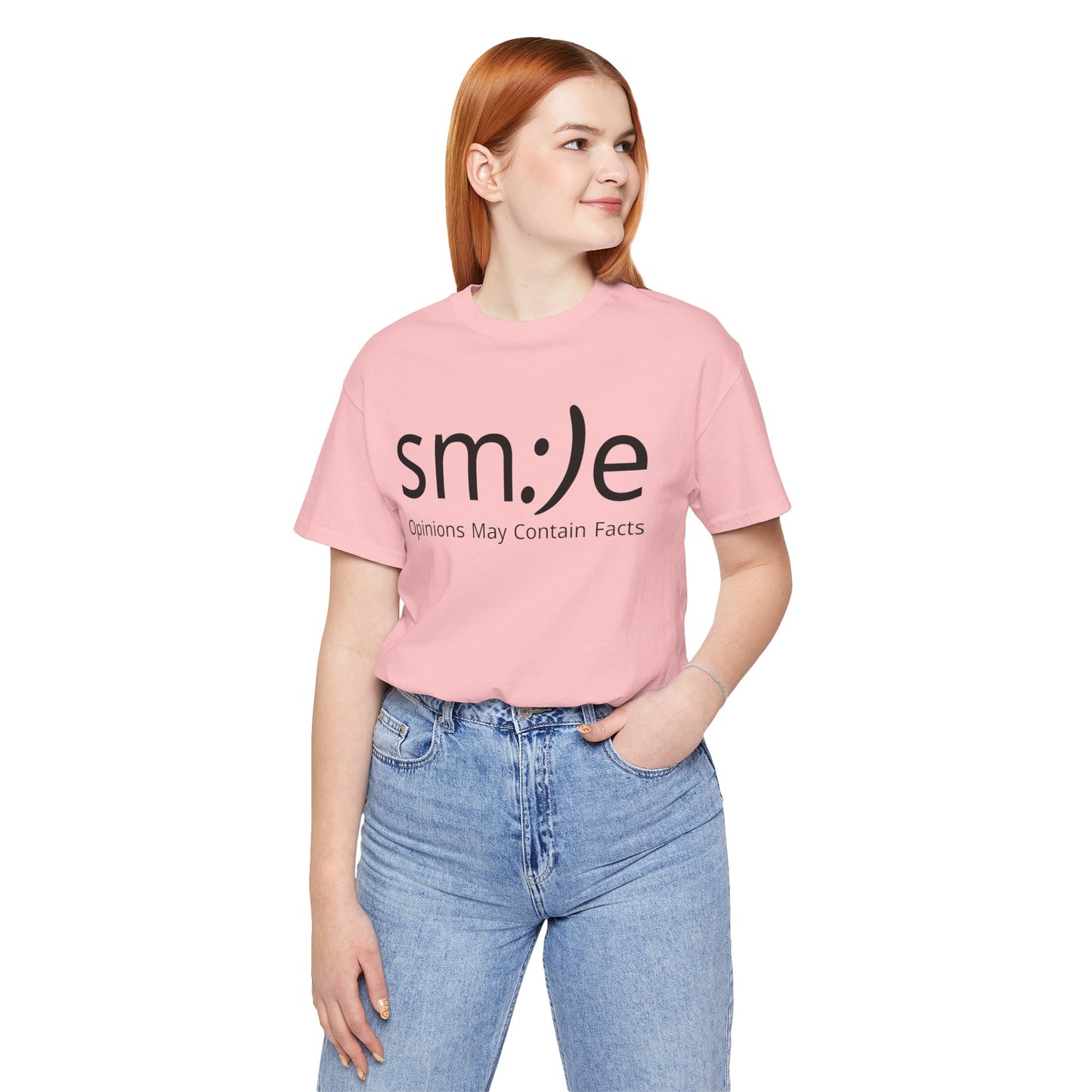 sm:)e Opinions May Contain Facts T-Shirt | Funny Streetwear Graphic Tee