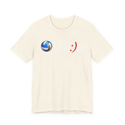 Exhale the Noise sm:)e Volleyball Shirt - Minimalist Tee