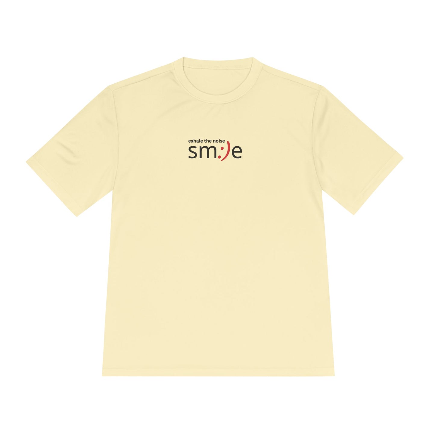 Smile Moisture-Wicking Tee — "Exhale the Noise" | Sport-Tek ST350