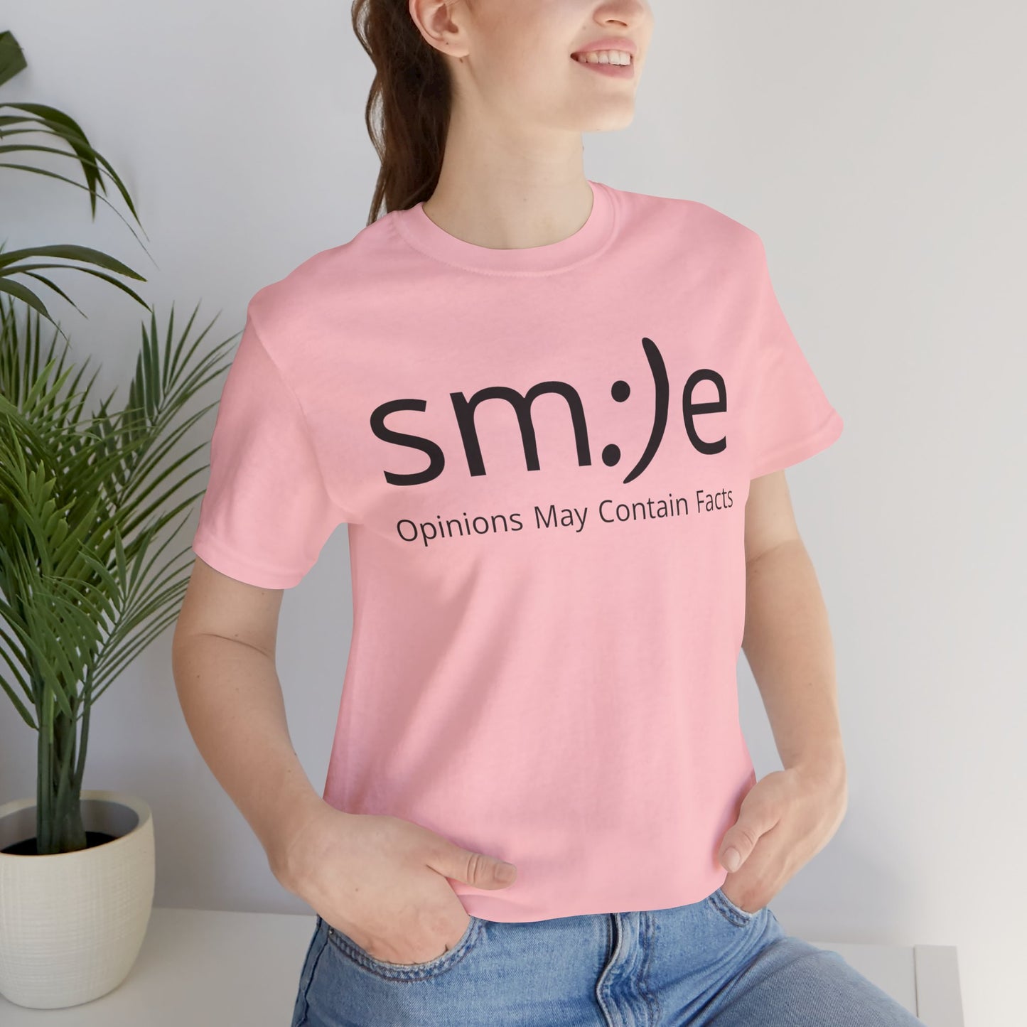 sm:)e Opinions May Contain Facts Tee | Sassy Truth-Teller Streetwear | Confident Statement Shirt
