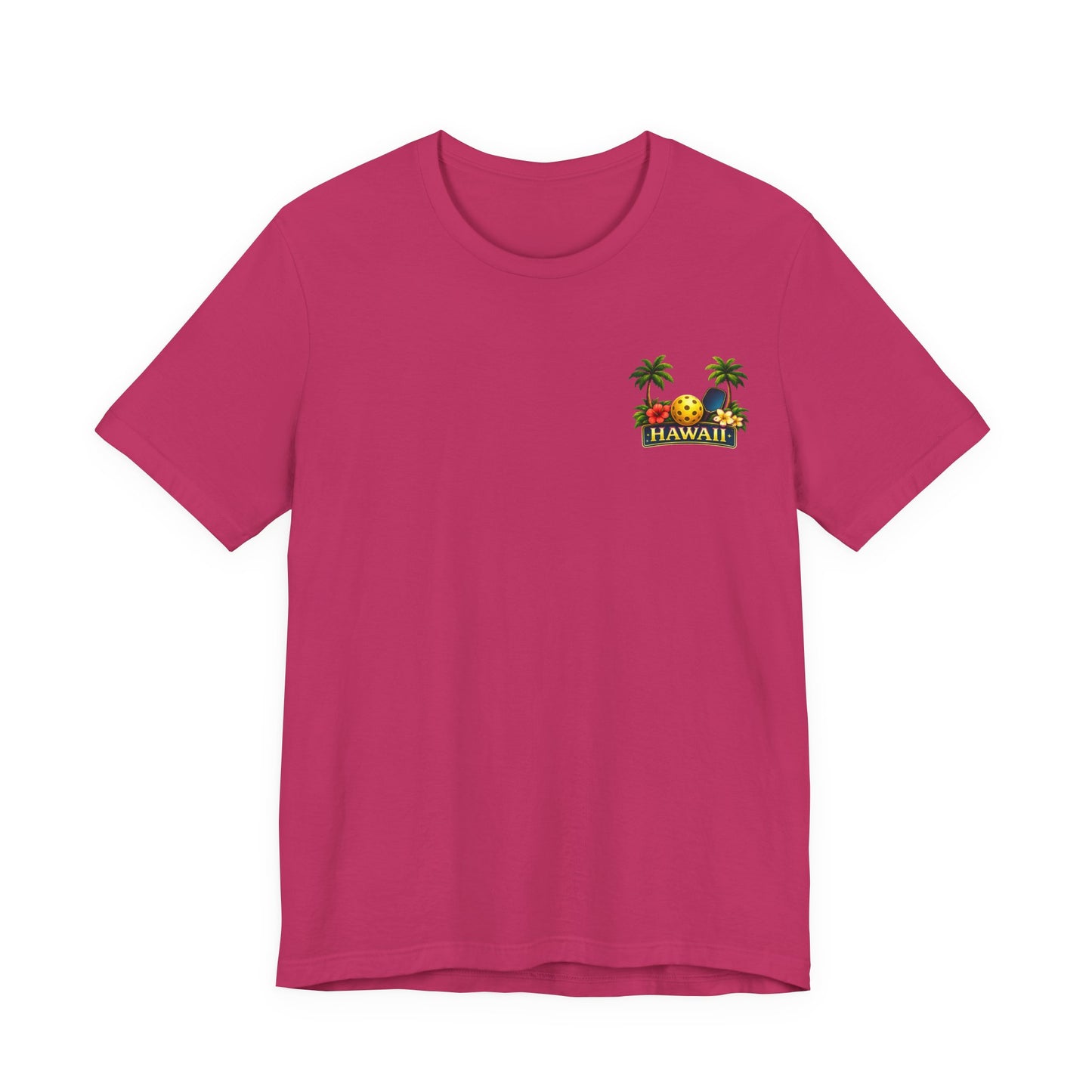 Hawaii Sunset Pickleball Tee | Tropical Beach Graphic T-Shirt