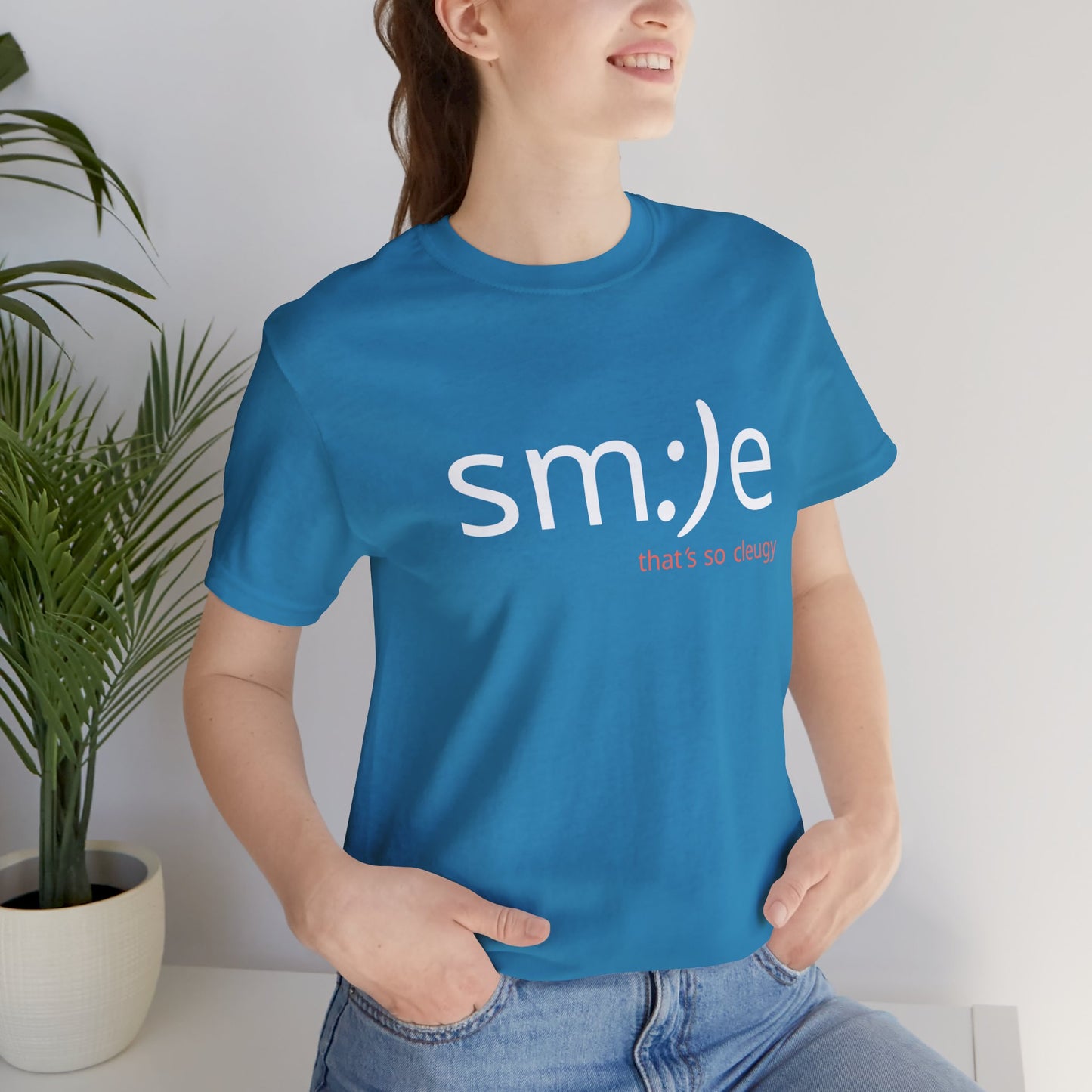 sm:)e That's So Cleugy Tee - Ironic Streetwear, Unisex Statement Shirt, Gen Z Humor, Confidence Booster