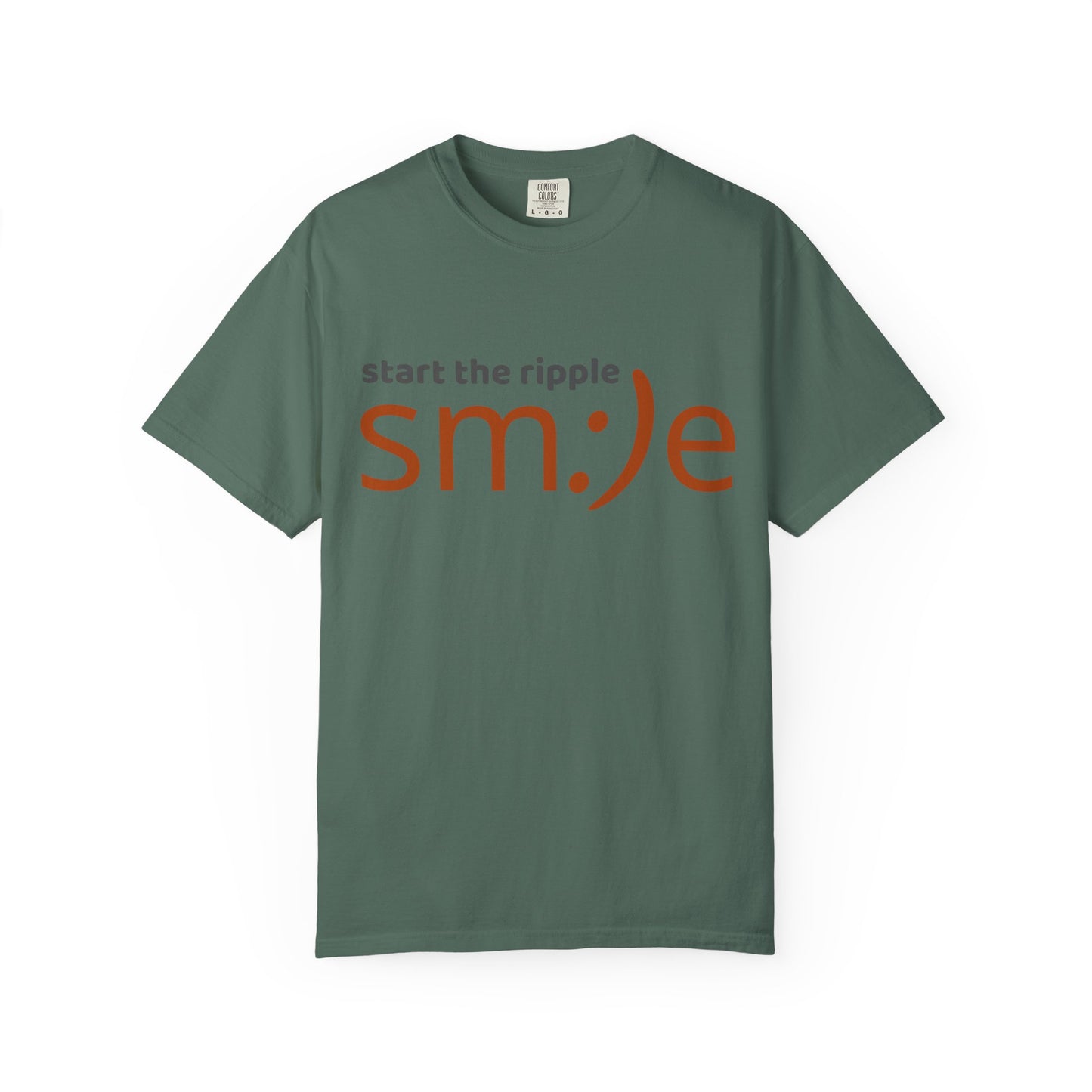 sm:)e Start the Ripple Tee | Confidence Streetwear | Positive Energy Statement Shirt