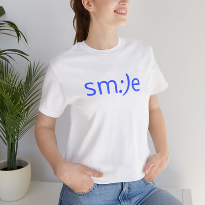 Share Joy and Smiles sm:)e T-Shirt | Inspirational Unisex Tee