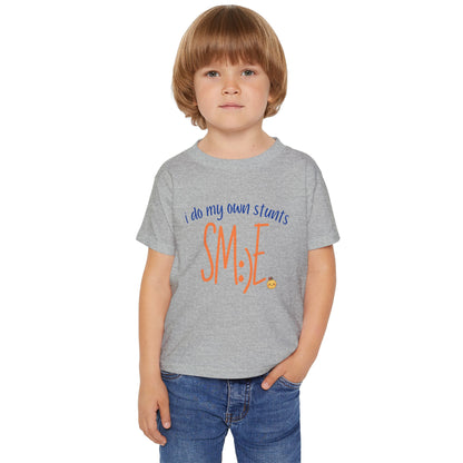 sm:)e I Do My Own Stunts Toddler Tee | Cute Kids Streetwear | Funny Mom Gift