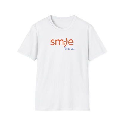 sm:)le Be the Vibe Softstyle Tee - Positive Energy Streetwear, Confidence Booster, Unisex Graphic Shirt