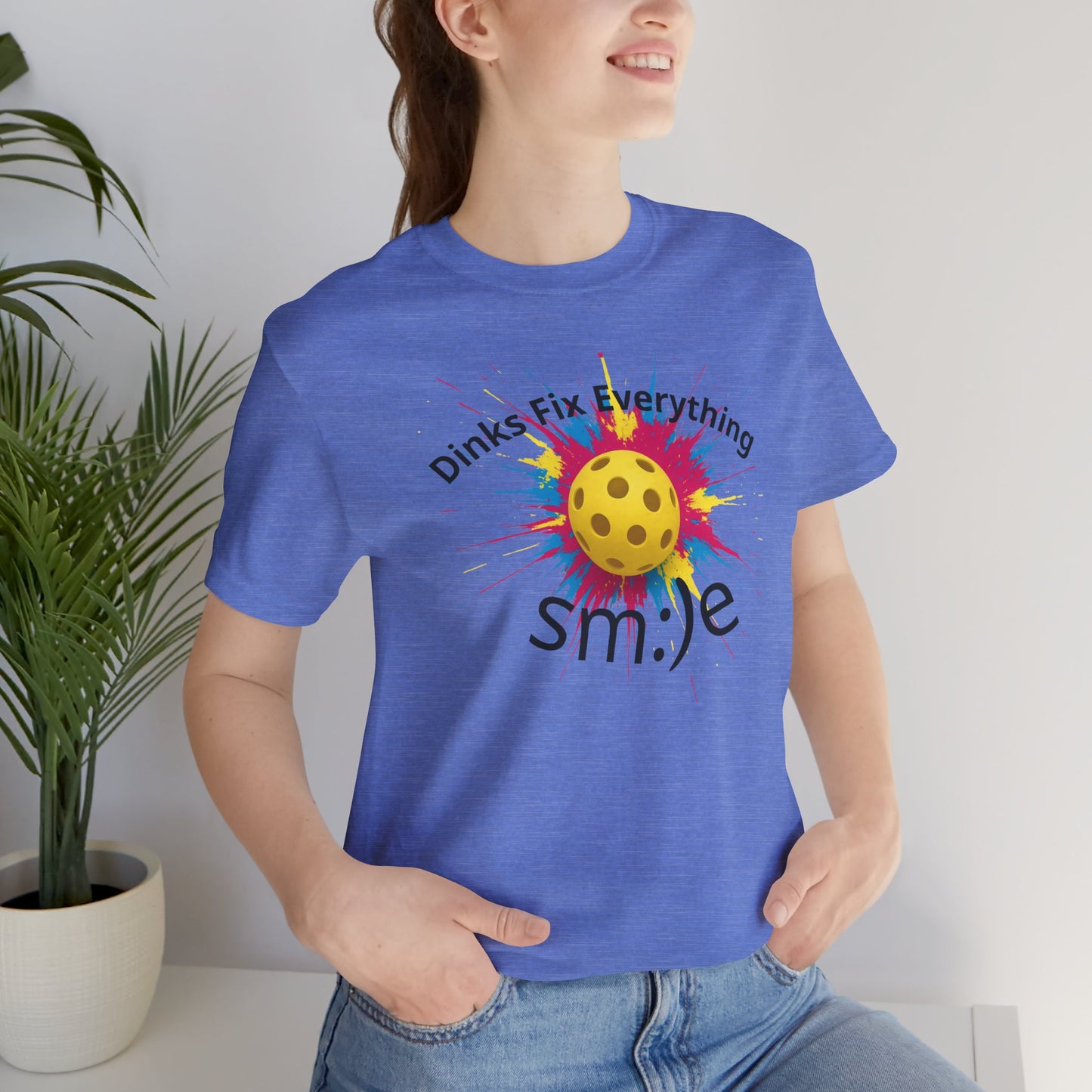 Dinks Fix Everything - Pickleball Streetwear Tee | Unisex Statement Shirt | sm:)e