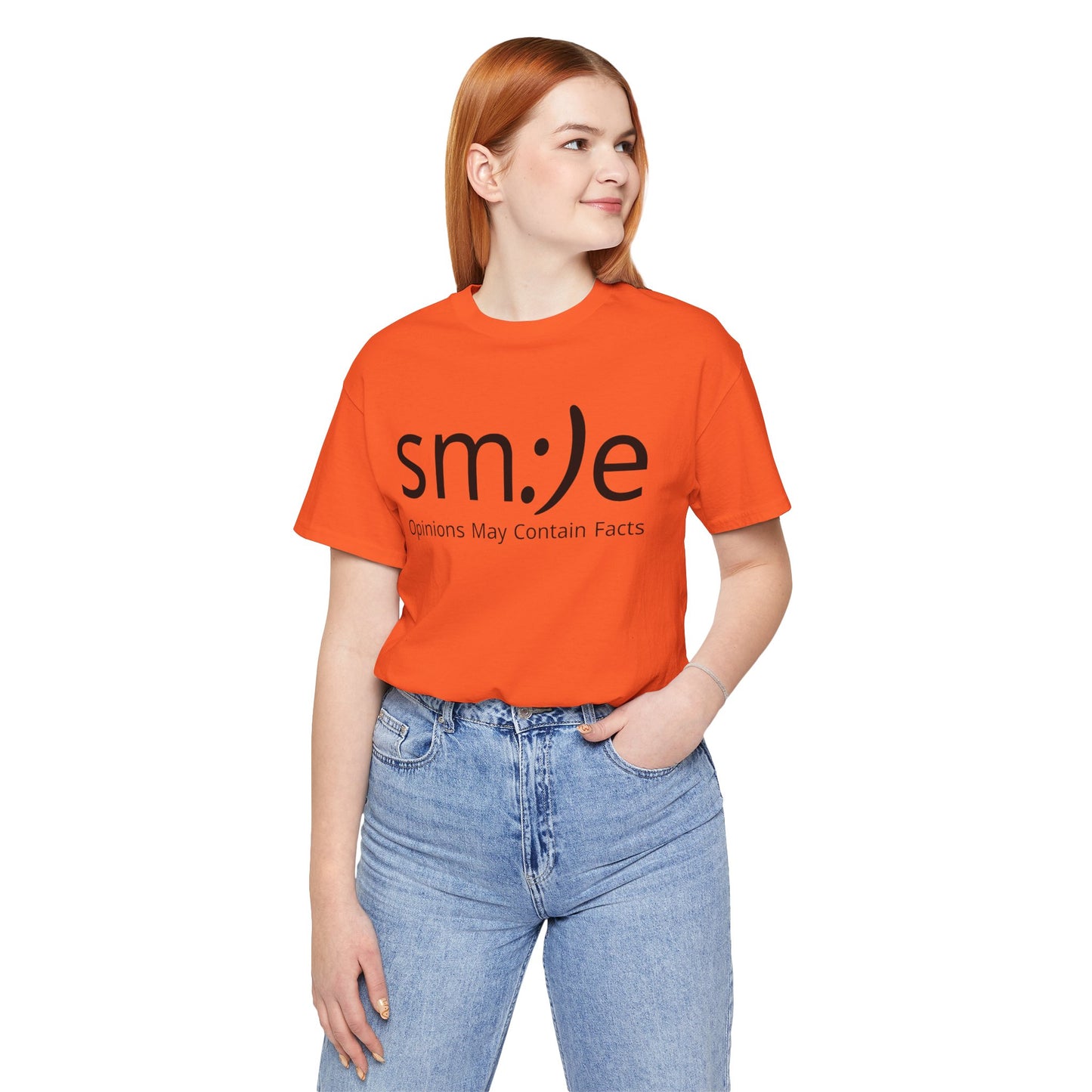 sm:)e Opinions May Contain Facts T-Shirt | Funny Streetwear Graphic Tee