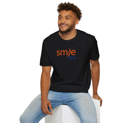 sm:)le Be the Vibe Softstyle Tee - Positive Energy Streetwear, Confidence Booster, Unisex Graphic Shirt