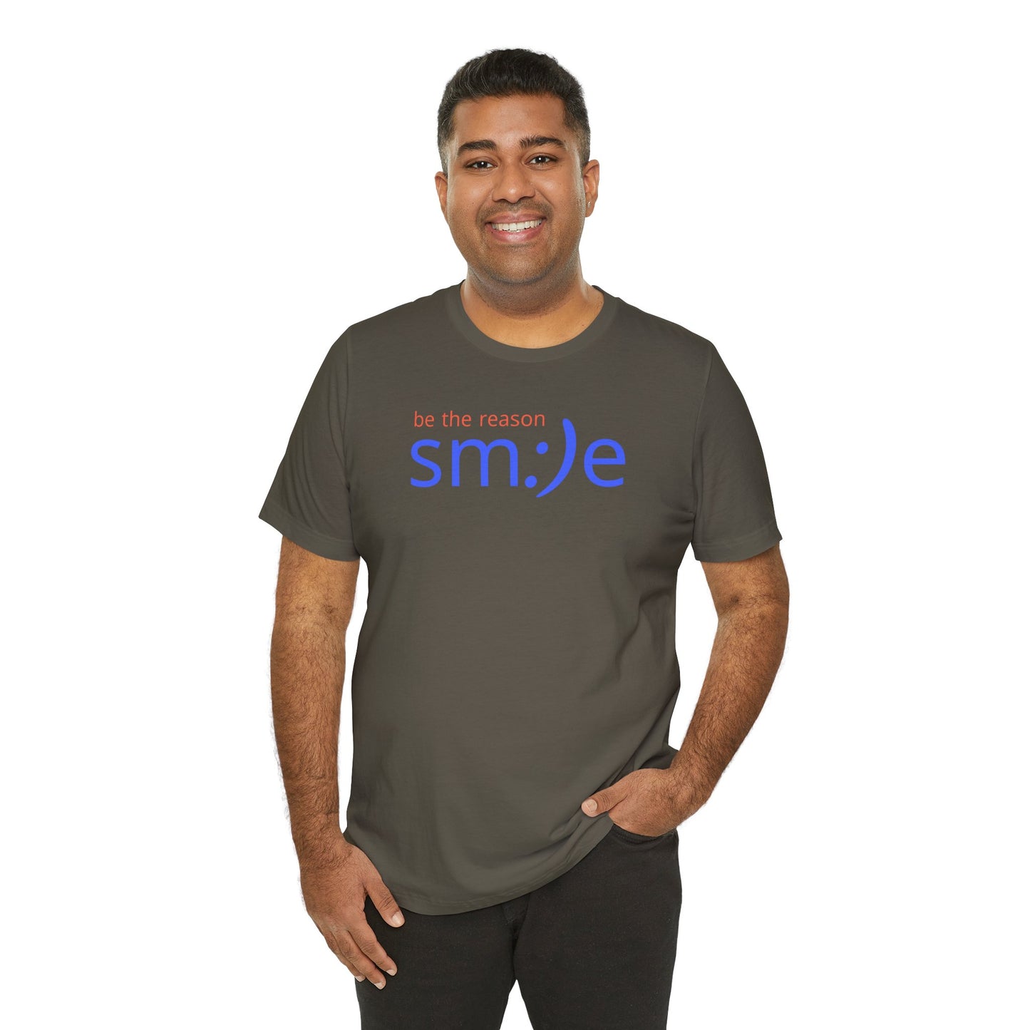 Be the Reason sm:)e T-Shirt | Inspirational Unisex Tee for Teens & Adults mm