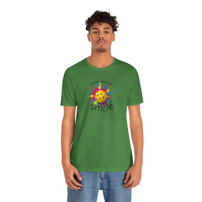 The Ball Never Lies - Pickleball Streetwear Tee | Unisex Statement Shirt | sm:)e