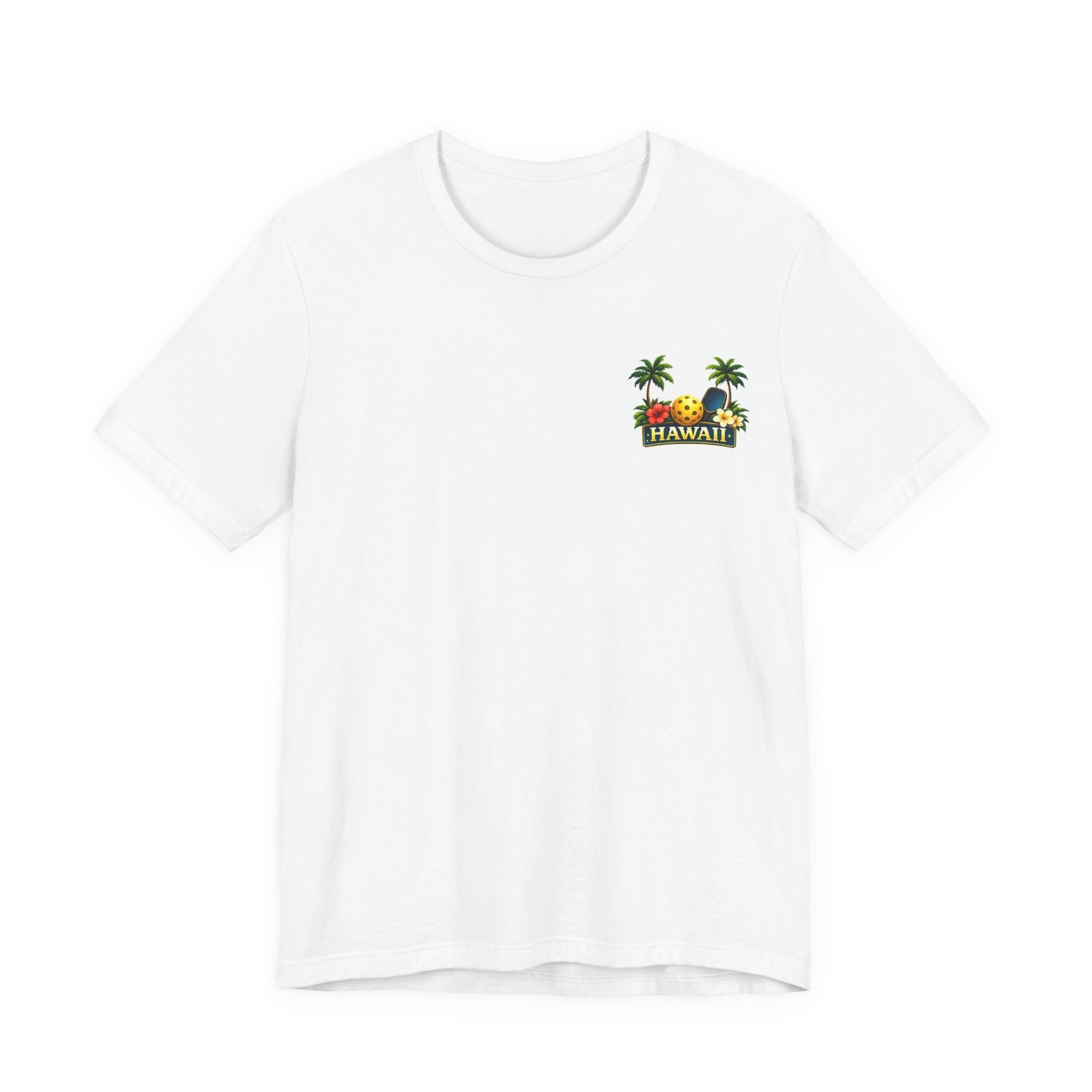 Hawaii Sunset Pickleball Tee | Tropical Beach Graphic T-Shirt