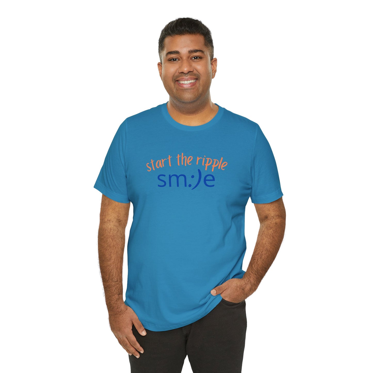 sm:)e Start the Ripple T-Shirt | Inspirational Statement Tee | Unisex Streetwear