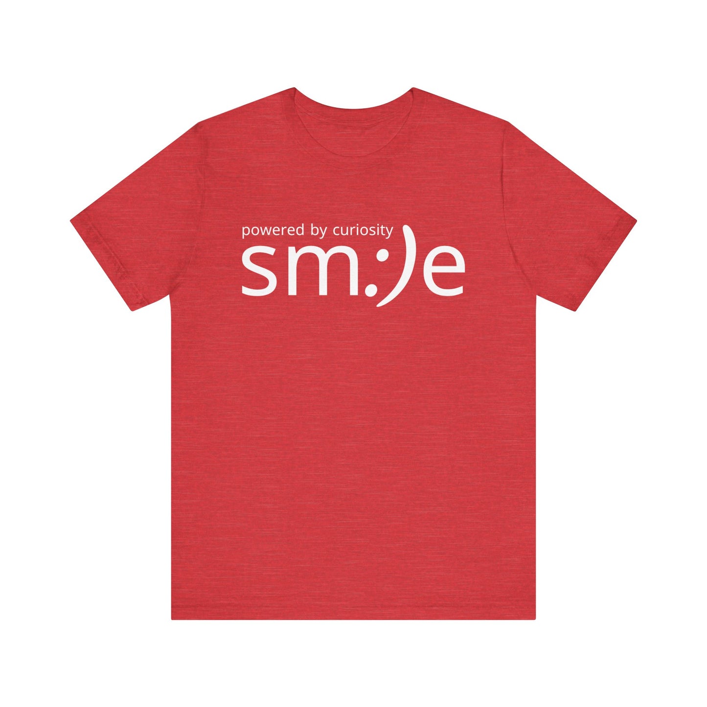 sm:)e Powered by Curiosity Tee | Lifelong Learner Streetwear | Every Age is a Student Shirt