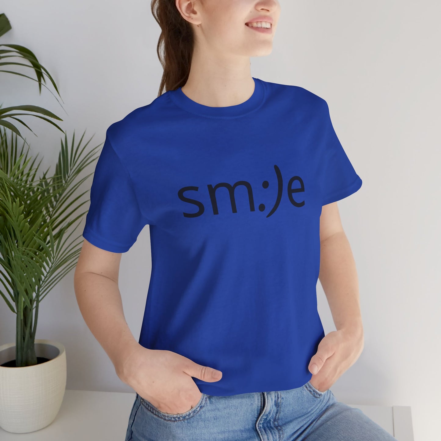 sm:)e Unisex Tee | Personal Statement Streetwear | Happy Confidence Gift