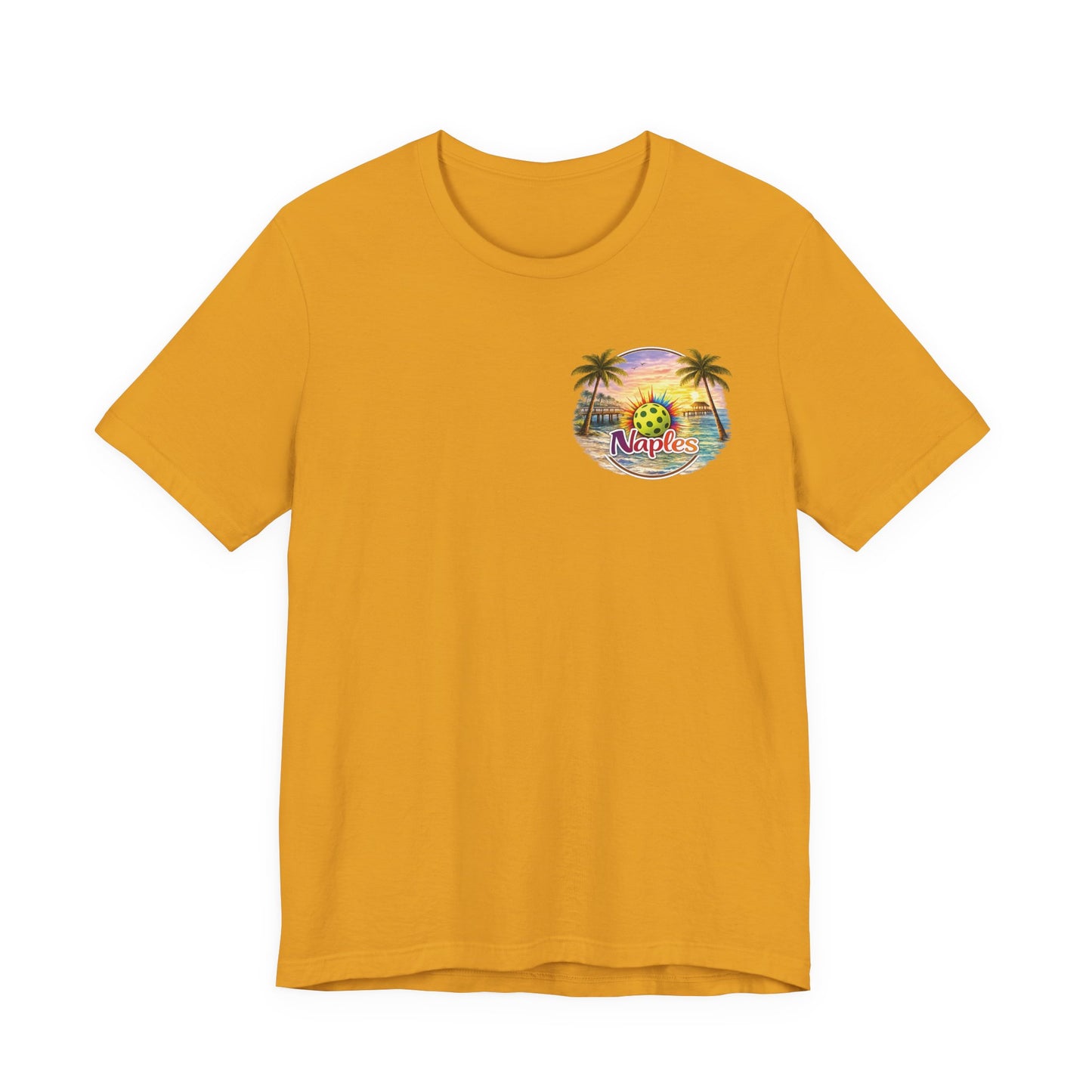 I Got Pickled in Naples — Front & Back Pickleball Tee | sm:)e