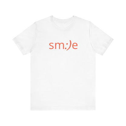sm:)e Smile T-Shirt | Positive Vibes Streetwear | Unisex Summer Statement Gift