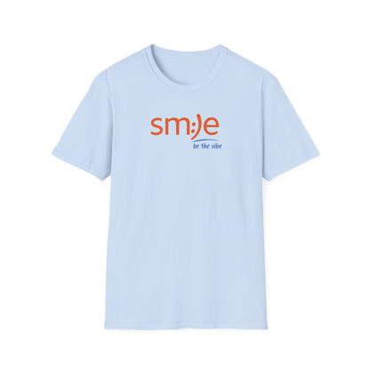 sm:)le Be the Vibe Softstyle Tee - Positive Energy Streetwear, Confidence Booster, Unisex Graphic Shirt