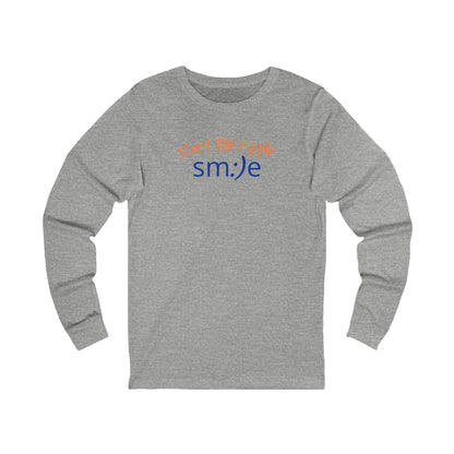 Start the Ripple Long Sleeve Tee - Inspirational Streetwear, Confidence Booster, Unisex Statement Shirt