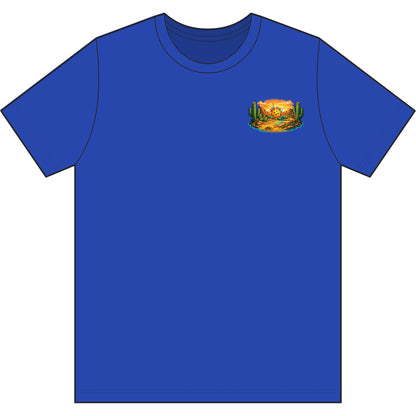 Men's 'I Got Pickled in Scottsdale' Desert Pickleball Tee, moisture wicking