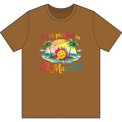 I Got Pickled in St. Maarten Tee, moisture wicking Tee