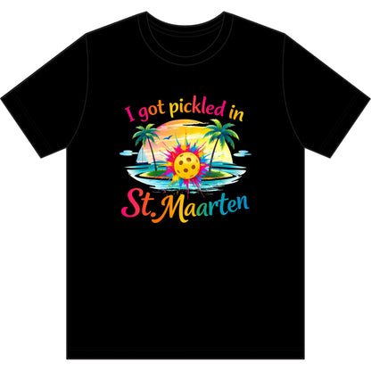 I Got Pickled in St. Maarten Tee, moisture wicking Tee