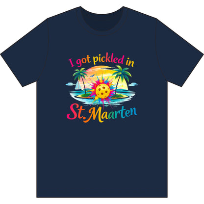 I Got Pickled in St. Maarten Tee, moisture wicking Tee