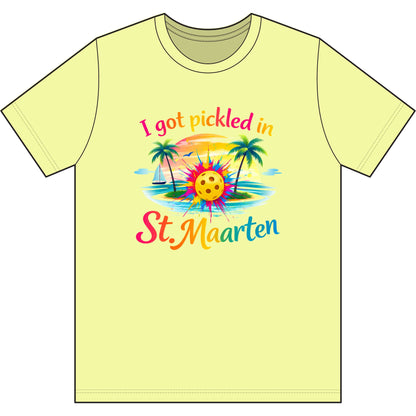 I Got Pickled in St. Maarten Tee, moisture wicking Tee