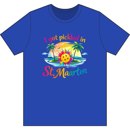 I Got Pickled in St. Maarten Tee, moisture wicking Tee