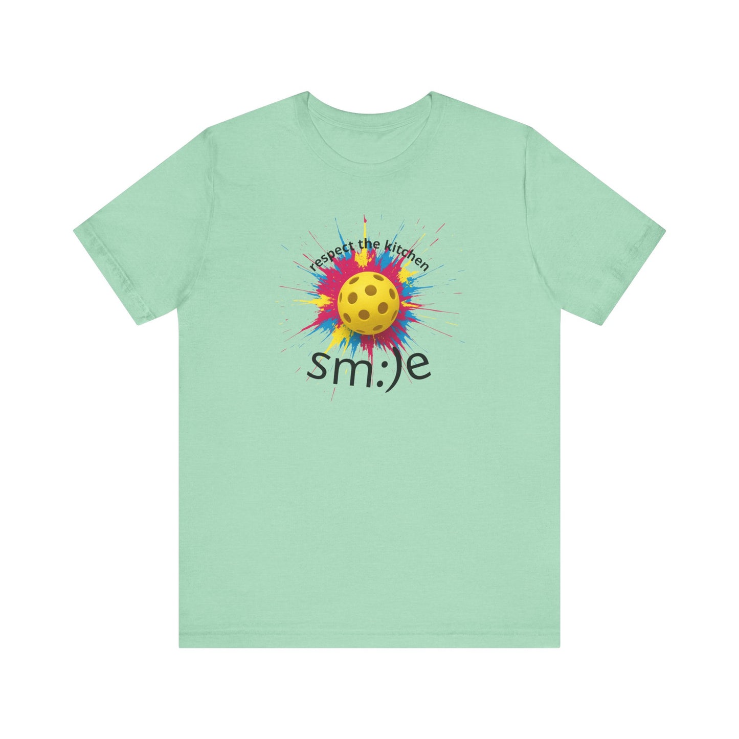 Respect the Kitchen - Pickleball Streetwear Tee | Unisex Court Statement | sm:)e